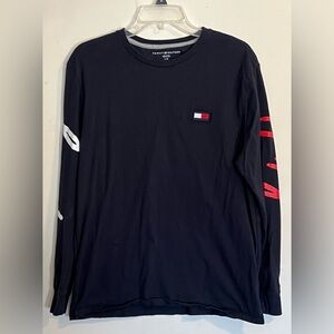 Tommy Hilfiger 100% cotton long sleeve logo shirt Large